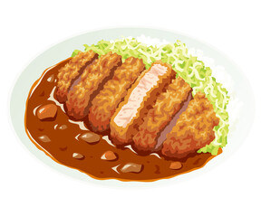 カツカレー