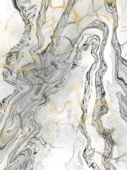 Marble colour with golden texture background watercolor acrylic paint gouache illustration