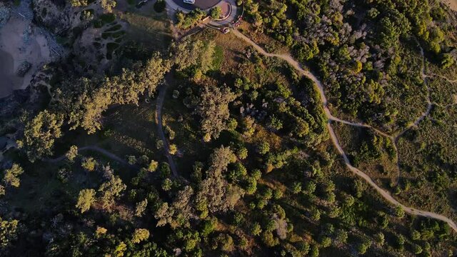 Top View Of Cars Parked At FV Dianne Memorial Park In  Seventeen Seventy, Queensland, Australia. aerial