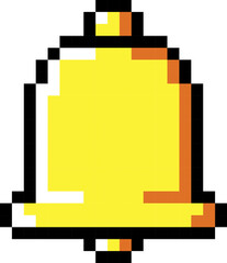 Notification bell  pixel icon
