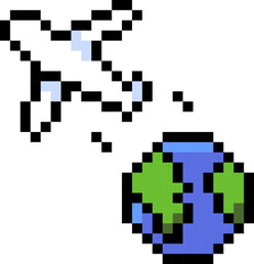 Estimate Time Departure pixel icon