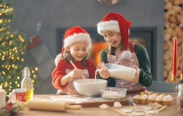 Cooking Christmas food