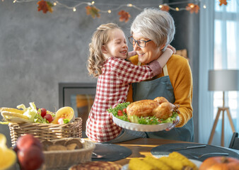 Thanksgiving Day, Autumn feast