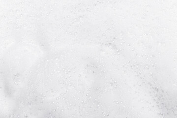 White soap foam textured background