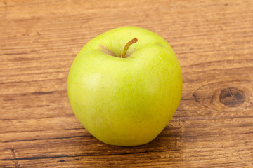 Ripe and sweet green apple