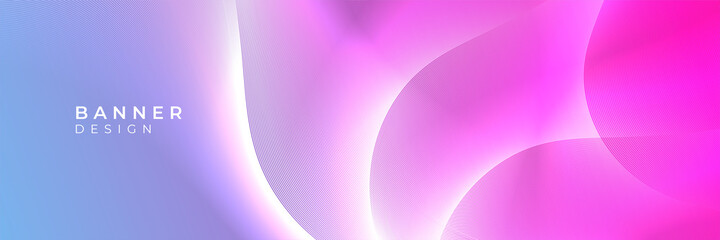 Abstract shiny bright waves banner design. Dynamic colorful vibrant colorful background. Vector illustration for presentation, banner, cover, flier, social media template, business report, poster