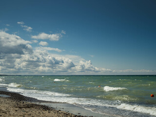 Baltic sea beach 
