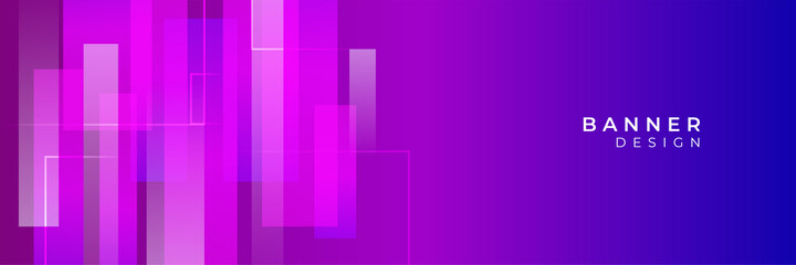 Blue pink purple technology digital banner design. Abstract geometric design banner web template. Vector liquid shape layout banners.