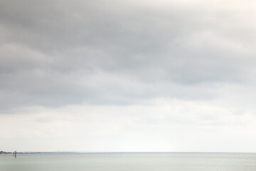 Obraz premium seascape of bognor regis of the south east coast of england