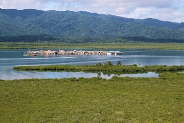Fototapeta na wymiar Comunidad de Tubuala, Guna Yala, Panamá