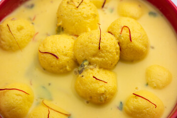 Angoori Rasmalai is an Indian dessert sweet
