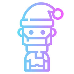 Fototapeta premium Mask line icon