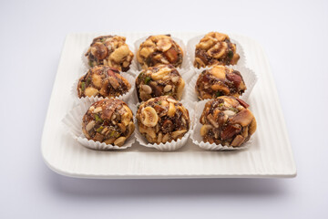 Dry fruits laddu