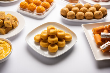 Kesad pedha or Saffron Peda