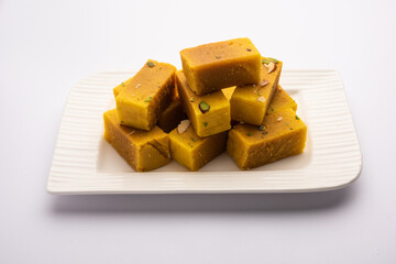 mysore pak is a delicious indian sweet