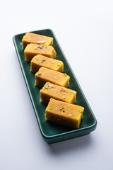 mysore pak is a delicious indian sweet