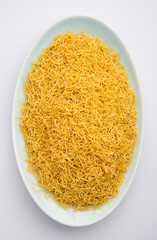 Besan sev for chat or bhel