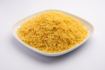 Besan sev for chat or bhel