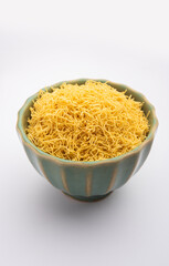 Besan sev for chat or bhel