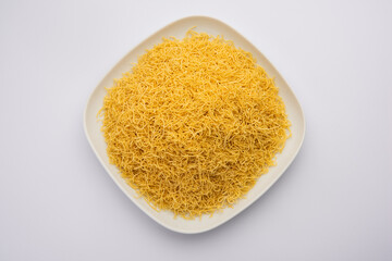 Besan sev for chat or bhel
