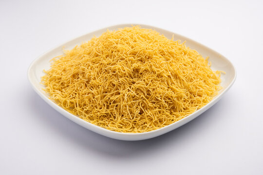 Besan sev for chat or bhel