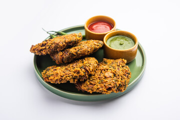 Mixed dal vada snack from India