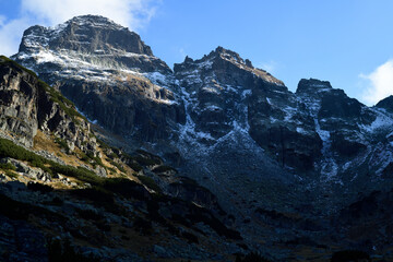 Rocks, part of Rila mountain in Europe, Bulgaria