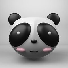 Cute toon fantasy on an isolated white background. 3d rendering © Achirawee