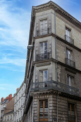 façade d'immeuble nantais