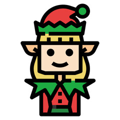 elf line icon