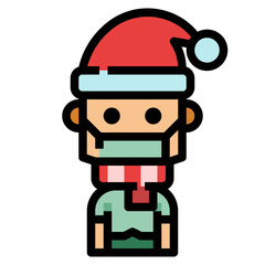 Mask line icon