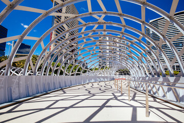 Obraz premium Webb Bridge in Melbourne Australia