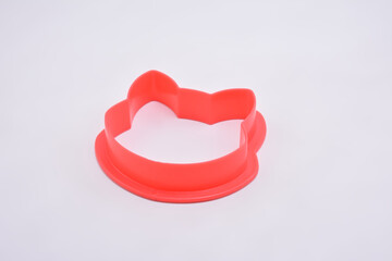 Plastic clay mold cat shape toy played by kids