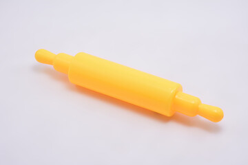 Plastic cylindrical shape clay rolling pin toy played by kids