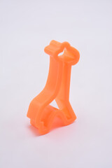 Plastic giraffe clay molding shape tool toy played by kids