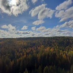 autumn in the mountains