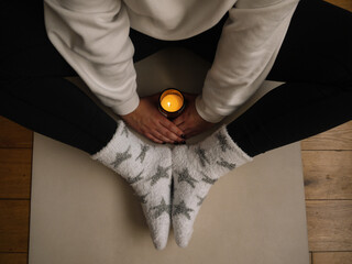 Cosy Yoga by Candlelight
