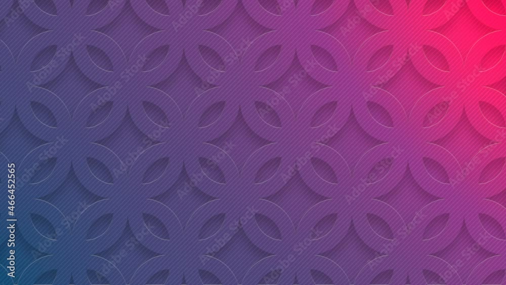 Poster Background with elegant geometric pattern formed from shadow loop animation HD
