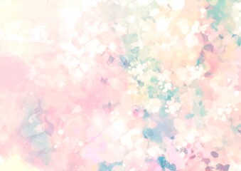 ピンク色のキラキラテクスチャ背景
