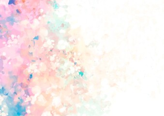 ピンク色のキラキラテクスチャ背景
