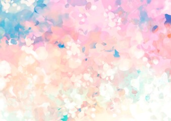 ピンク色のキラキラテクスチャ背景
