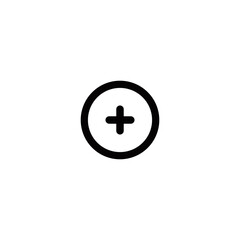 Add simple flat icon vector illustration