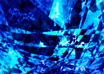 幻想的な水彩の水色テクスチャ背景
