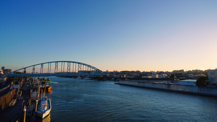 浦安橋から見る風景
