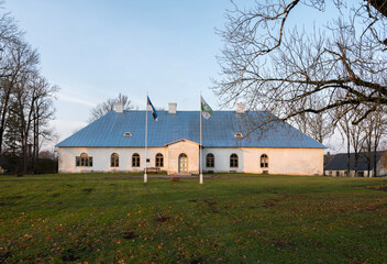 Obraz premium old manor in estonia