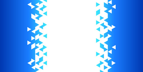 abstract triangular blue geometric gradient, high resolution vector