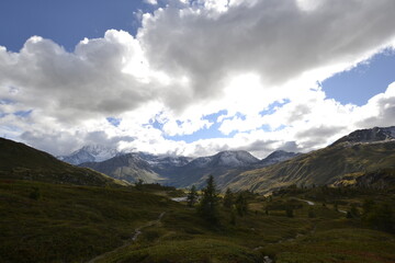 Naklejka premium PASSO DEL SEMPIONE, PASSI MONTANI