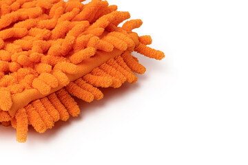 Cleaning floor mop isolated on white background