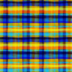 Tartan fabric texture