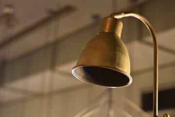 bronze lamp